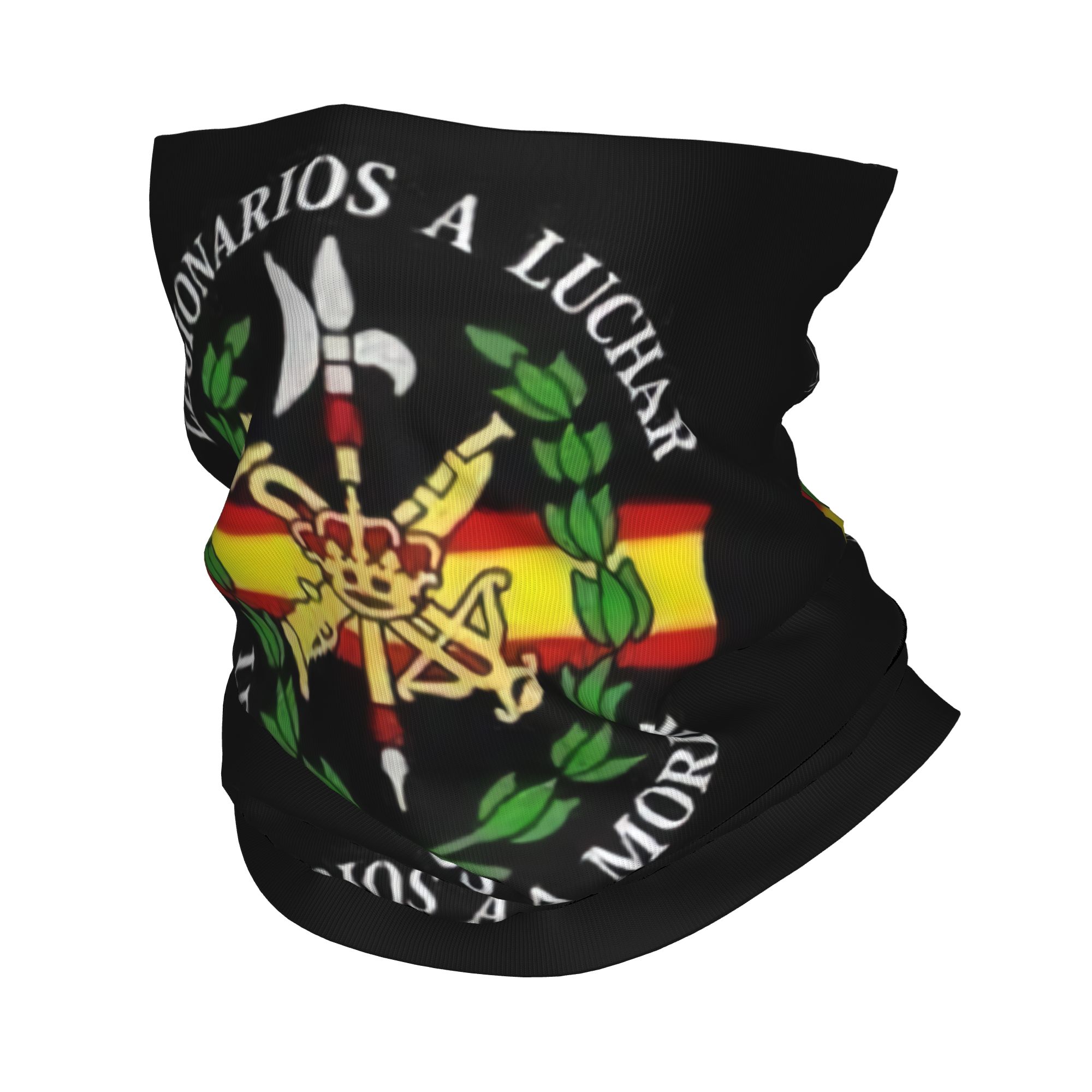 Neck Warmer Tube - Benutzerdefinierte spanische Legion Bandana Halsmanschette winddicht