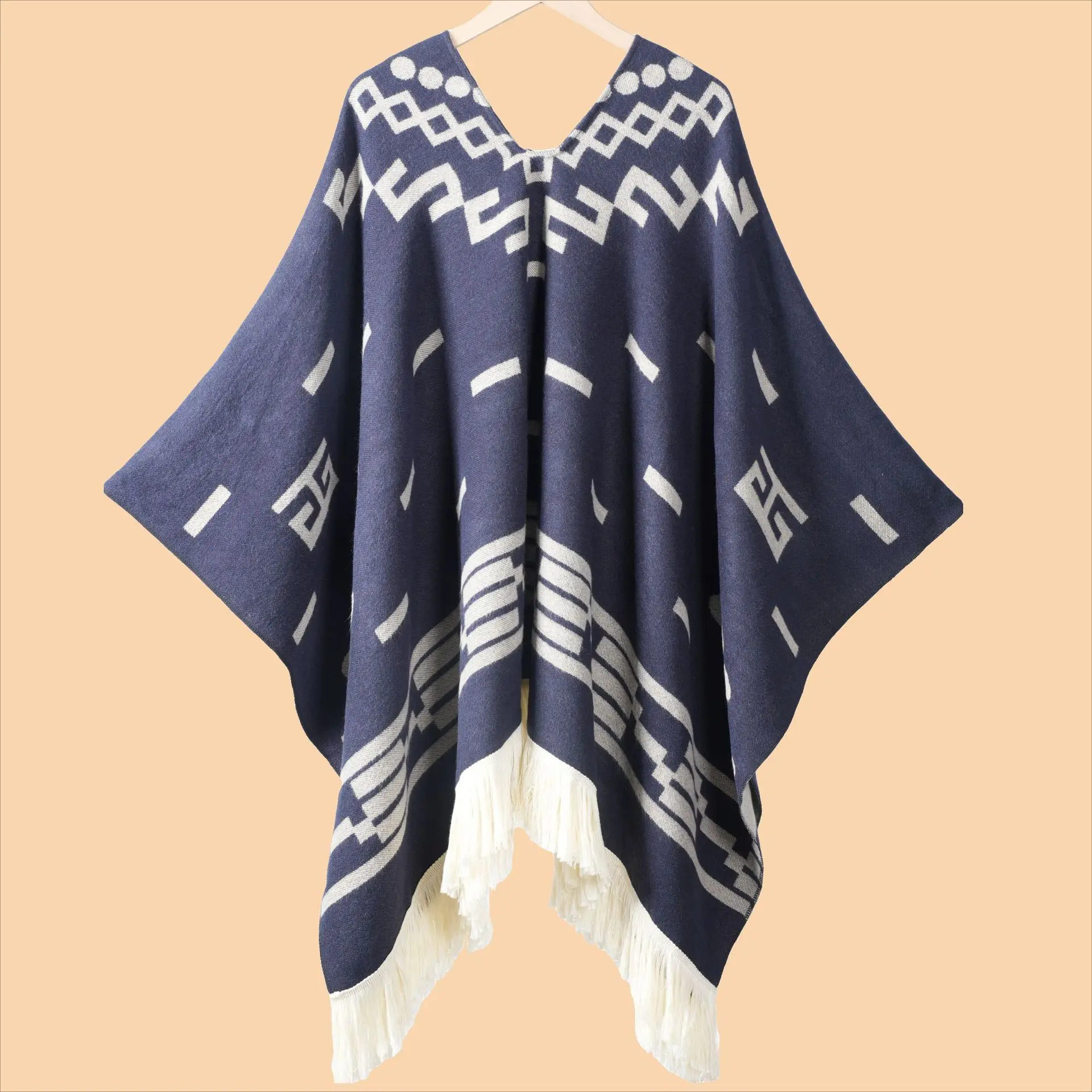 Männer Cape Modische Gestrickt – Muffler Men Wool Bewertung und Preis
