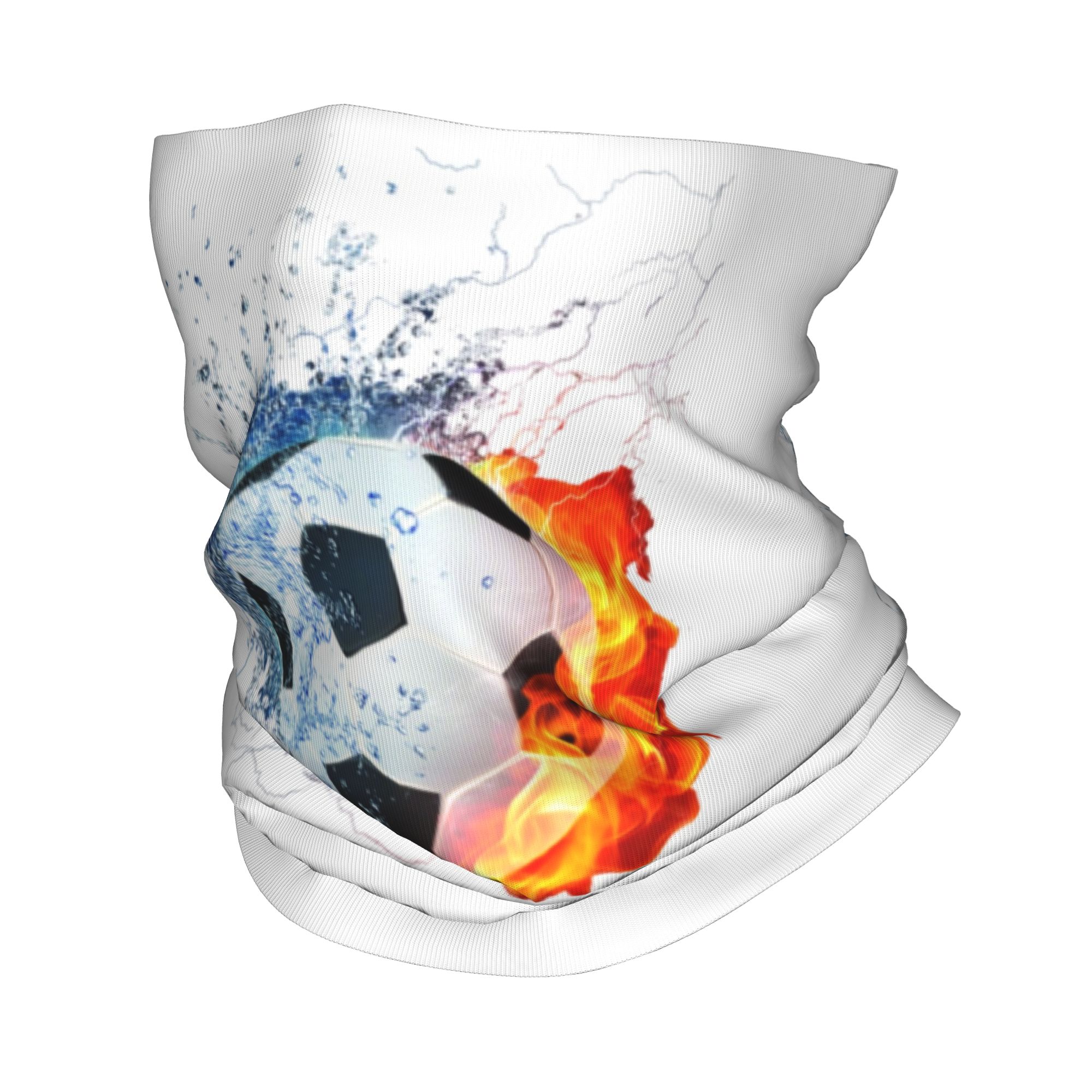 Maßgefertigtes Feuer-Fußball-M – Neck Warmer Tube Bewertung und Preis