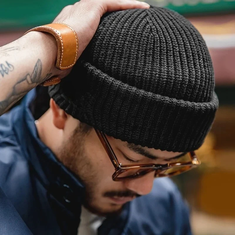 Männer Winter Skullies Beanies – Muffler Men Wool Bewertung und Preis