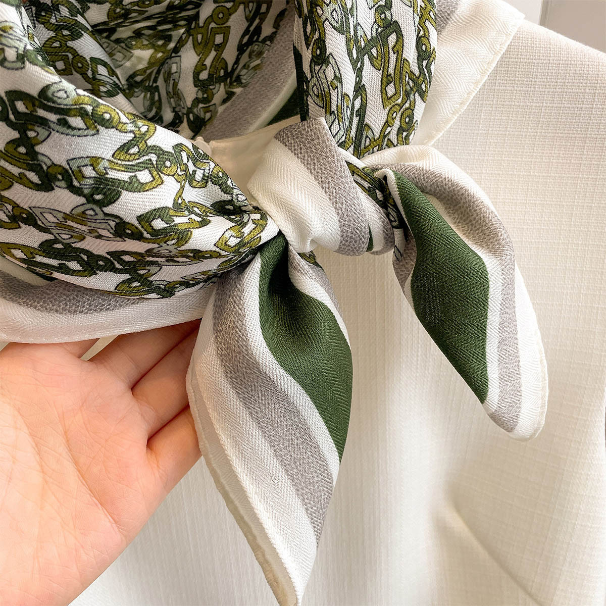 Neuer Frühlings-Baumwollschal  – Bandana Cotton Bewertung und Preis