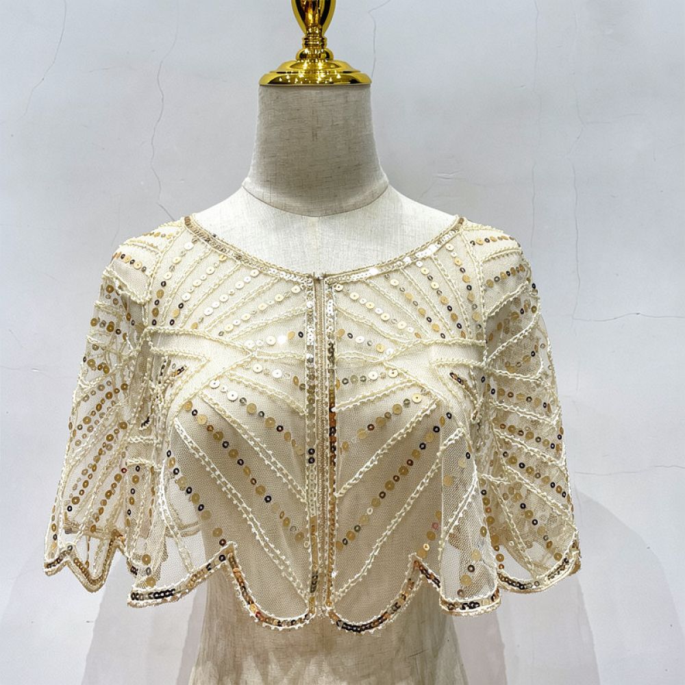 Formeller Abend-Pailletten-Wic – Stole Wedding Shawl Bewertung und Preis