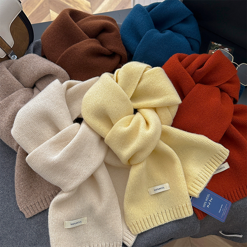 48-Farben-Schal aus reiner Wol – Muffler Men Wool Bewertung und Preis