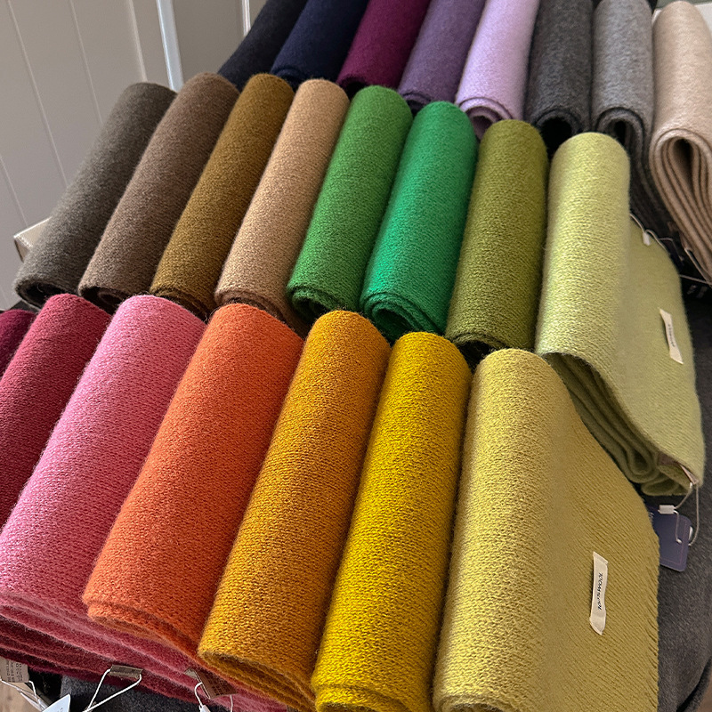 48-Farben-Schal aus reiner Wol – Muffler Men Wool Bewertung und Preis