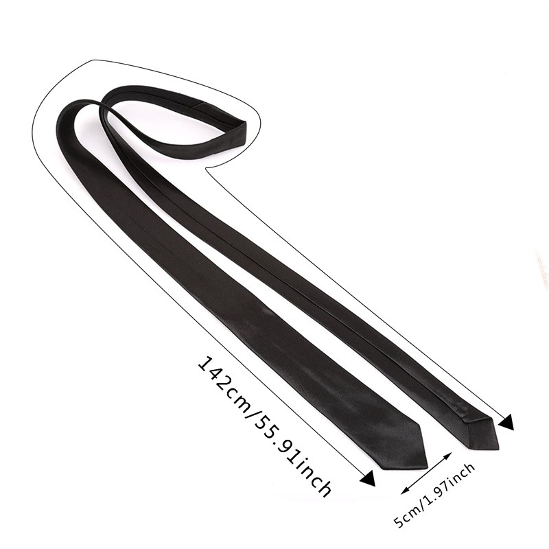 Modische, elegante, einfarbige – Skinny Tie Men Bewertung und Preis