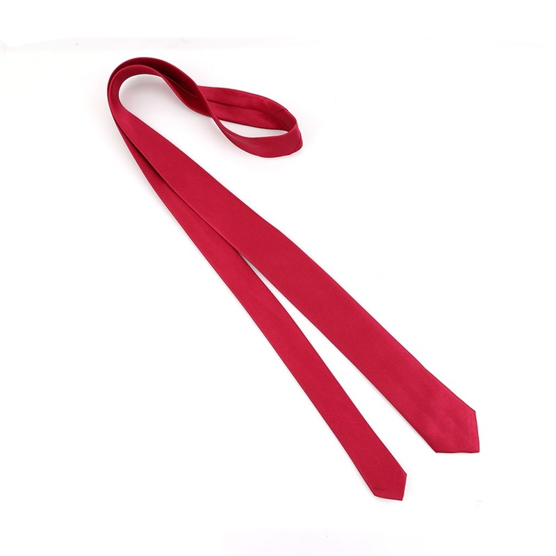 Modische, elegante, einfarbige – Skinny Tie Men Bewertung und Preis